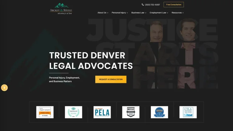 Arckey & Steele Injury and Civil Rights Lawyers - Denver, CO - Attorney in Denver