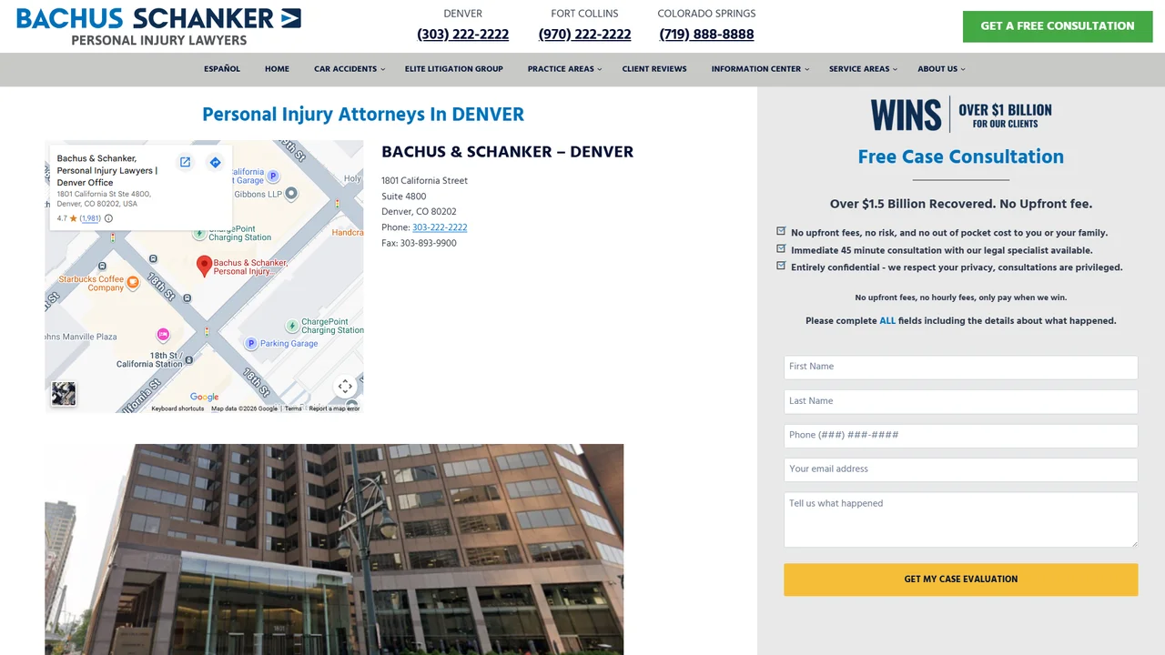 Bachus & Schanker - Denver, CO office in Denver, Colorado