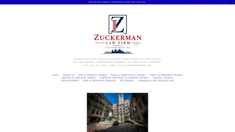 Zuckerman Law Firm, LLC - Pittsburgh, PA - Attorney in Pittsburgh