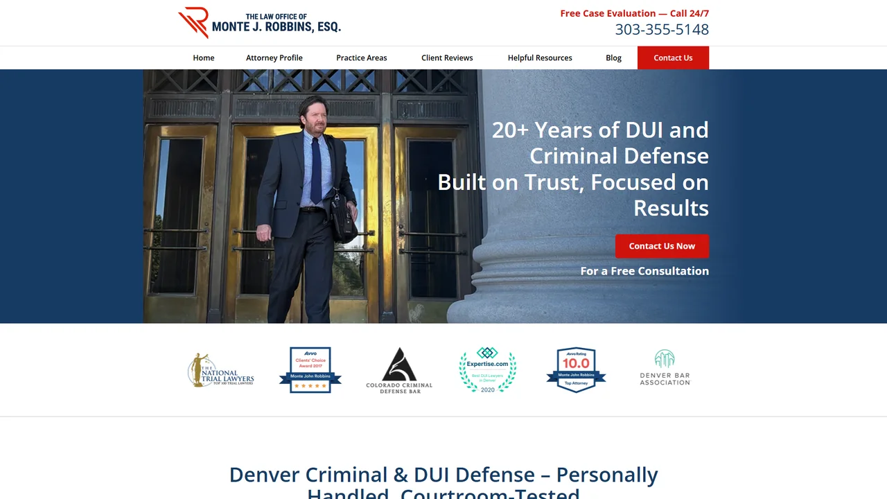 The Law Office of Monte J. Robbins, Esq. - Denver, CO office in Denver, Colorado