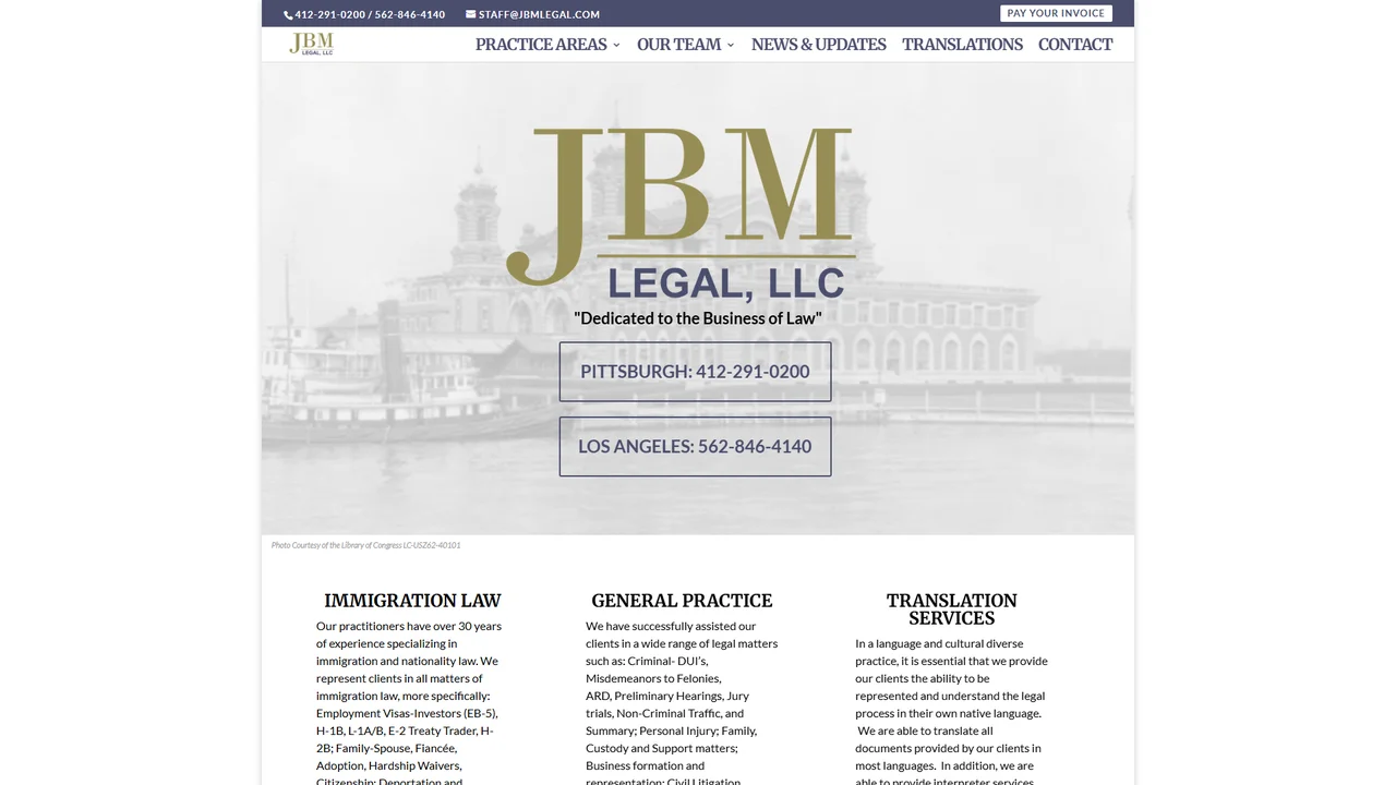 JBM Legal - Pittsburgh, PA office in Pittsburgh, Pennsylvania