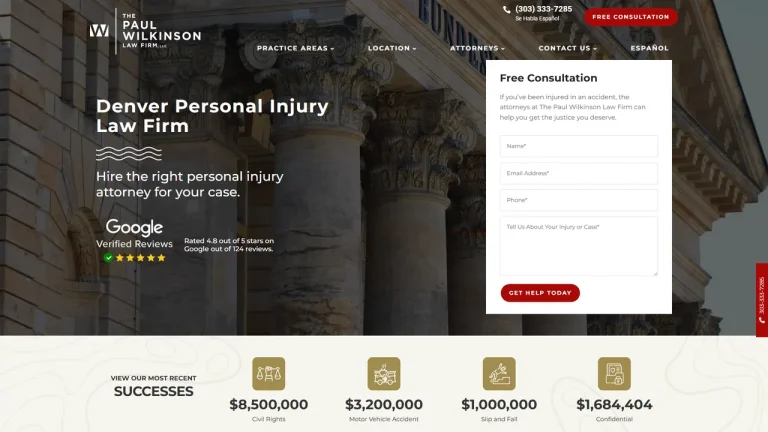 The Paul Wilkinson Law Firm - Denver, CO - Attorney in Denver
