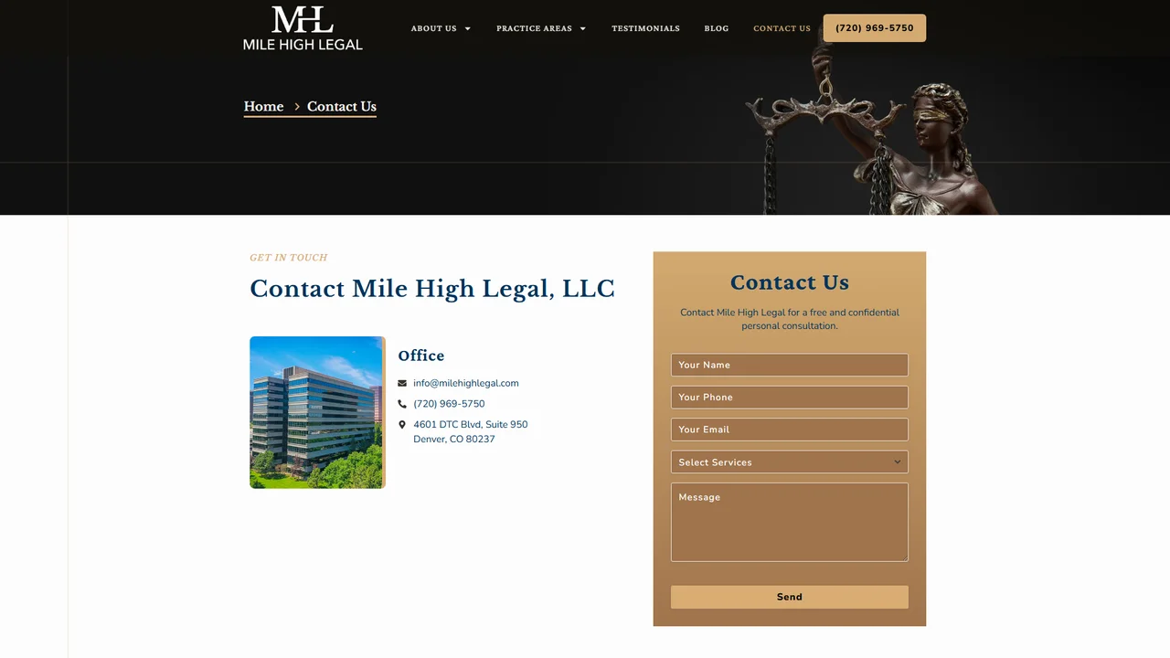 Mile High Legal - Criminal Defense and Immigration Attorneys - Denver, CO office in Denver, Colorado