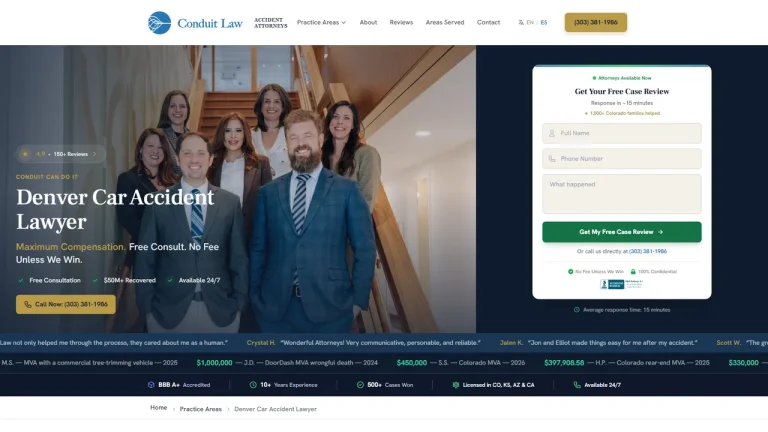 Conduit Law | Accident Attorneys - Denver, CO - Attorney in Denver