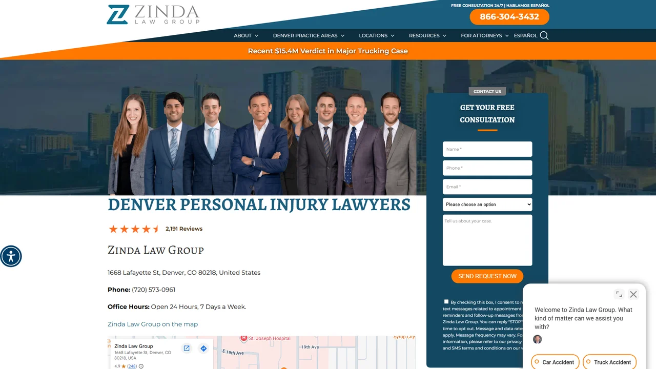 Zinda Law Group - Denver, CO office in Denver, Colorado