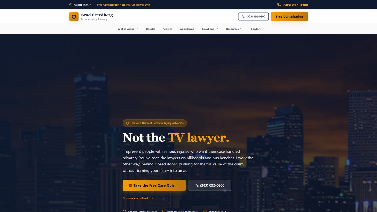 Brad Freedberg Attorney at Law - Denver, CO office in Denver, Colorado