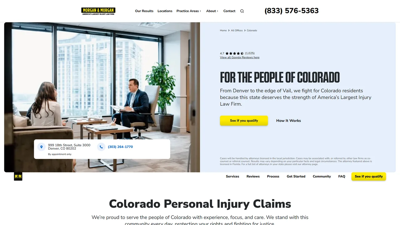 Morgan & Morgan - Denver, CO office in Denver, Colorado