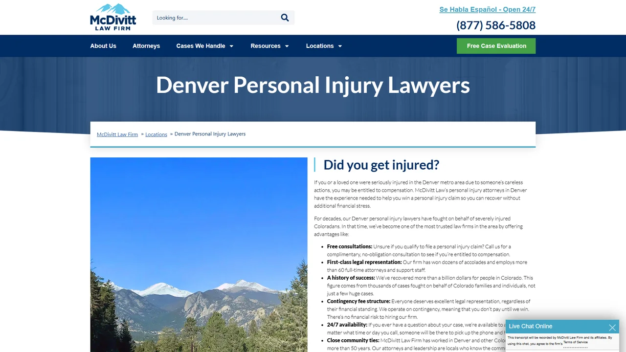 McDivitt Law Firm - Denver, CO office in Denver, Colorado