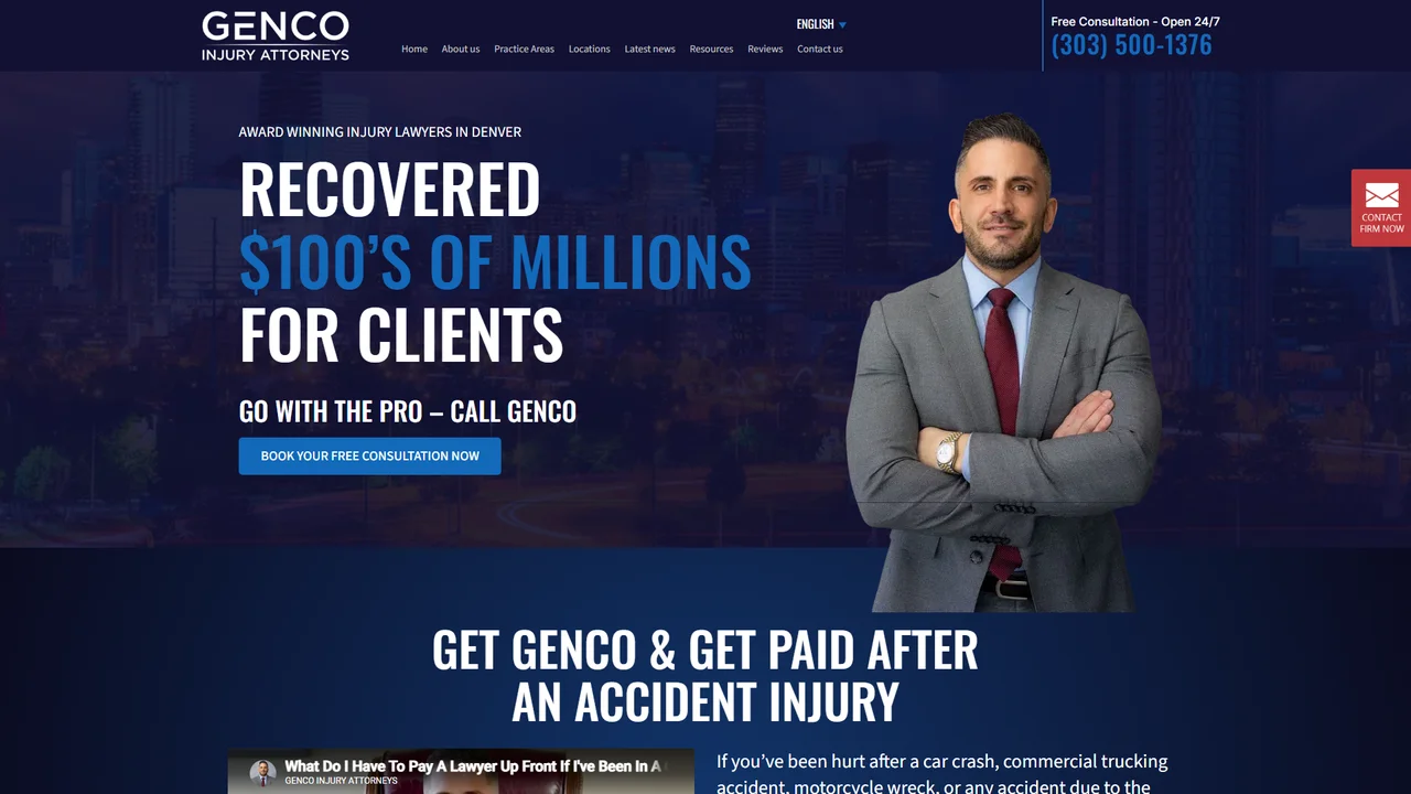 Genco Injury Attorneys - Denver, CO office in Denver, Colorado