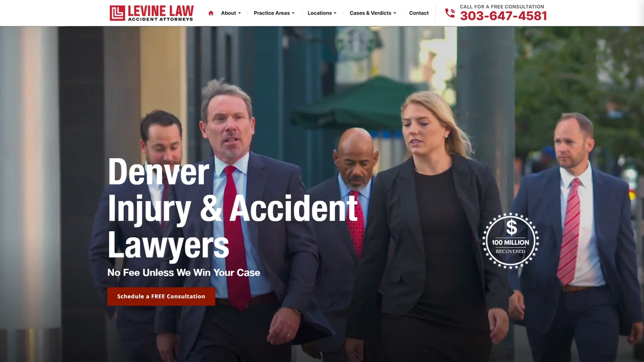 Levine Law LLC - Denver Injury Lawyer - Denver, CO office in Denver, Colorado