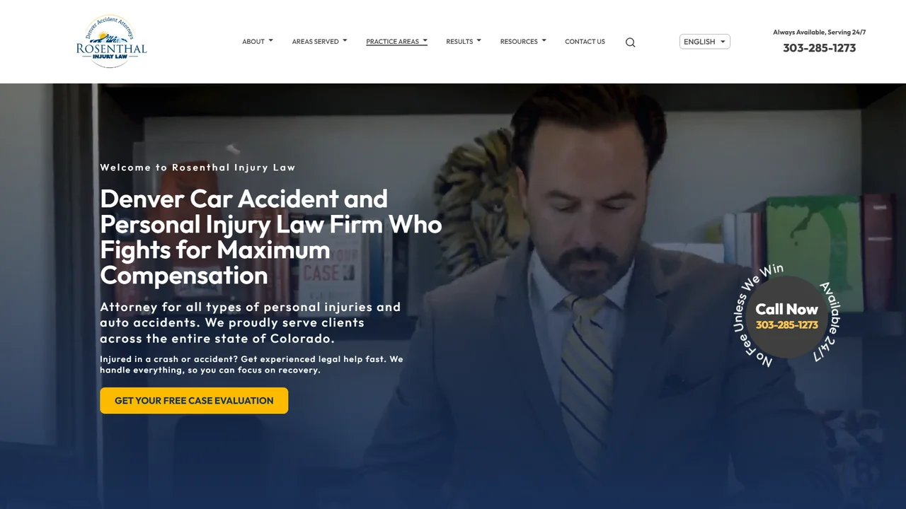 Denver Car Accident Attorneys - Law Firm of Jeremy Rosenthal - Denver, CO office in Denver, Colorado