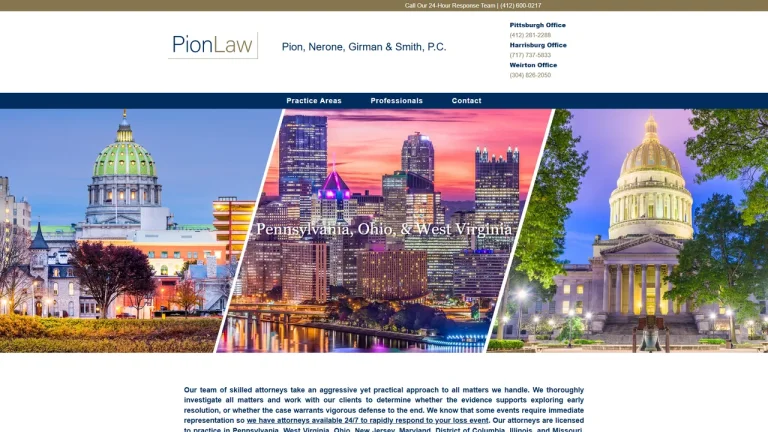 Pion, Nerone, Girman & Smith, PC - Pittsburgh, PA - Attorney in Pittsburgh