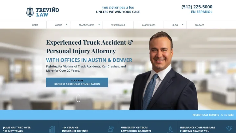 Treviño Law, PLLC: Denver Truck Accident Lawyer - Denver, CO - Attorney in Denver