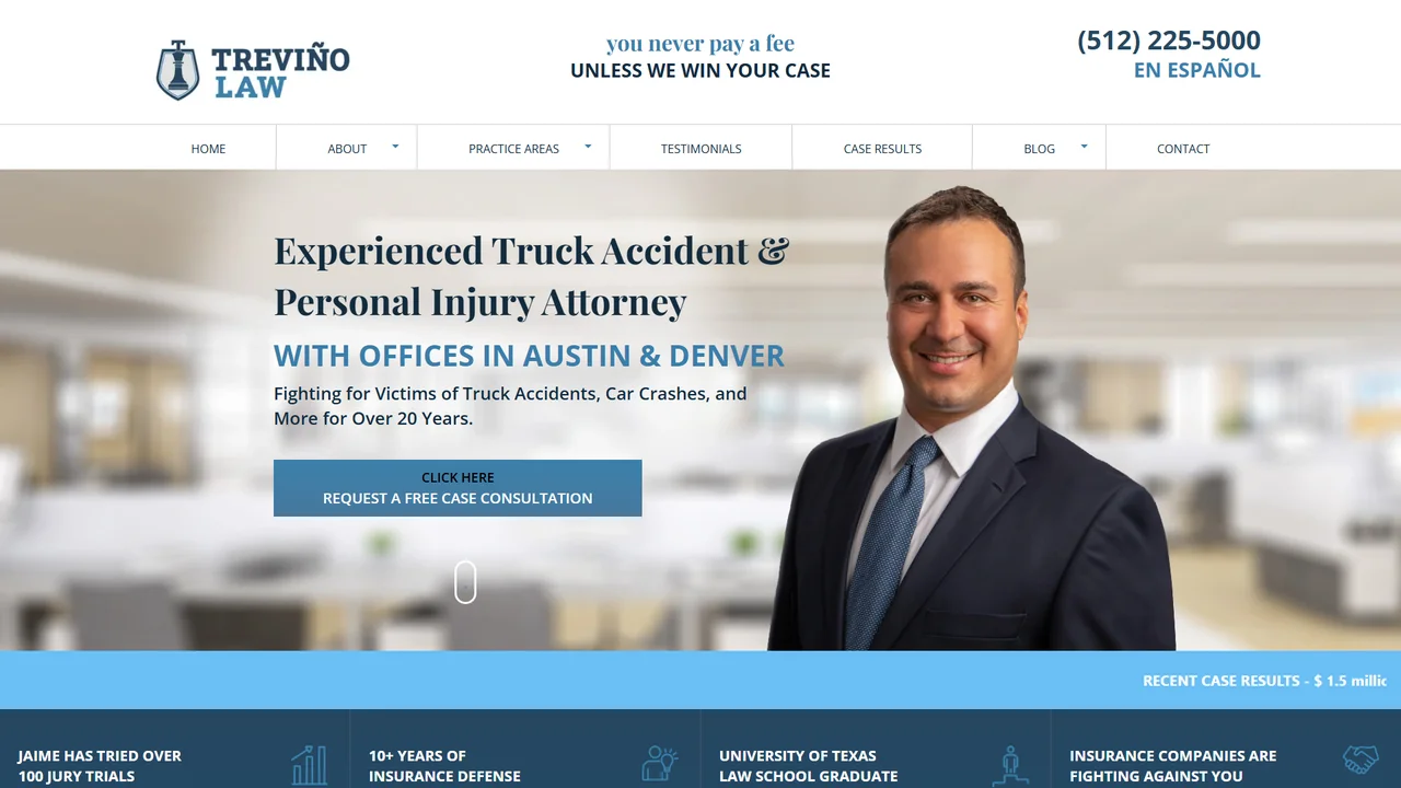 Treviño Law, PLLC: Denver Truck Accident Lawyer - Denver, CO office in Denver, Colorado