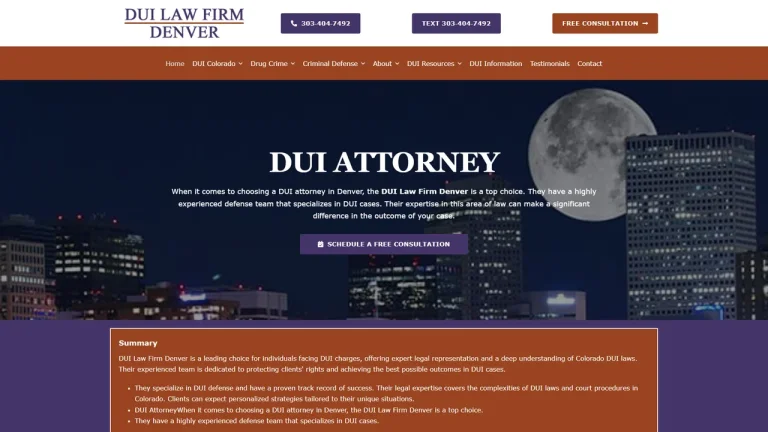 DUI Law Firm Denver - Denver, CO - Attorney in Denver