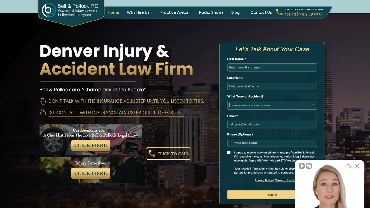 Bell & Pollock, P.C. Injury and Accident Attorneys - Denver, CO office in Denver, Colorado