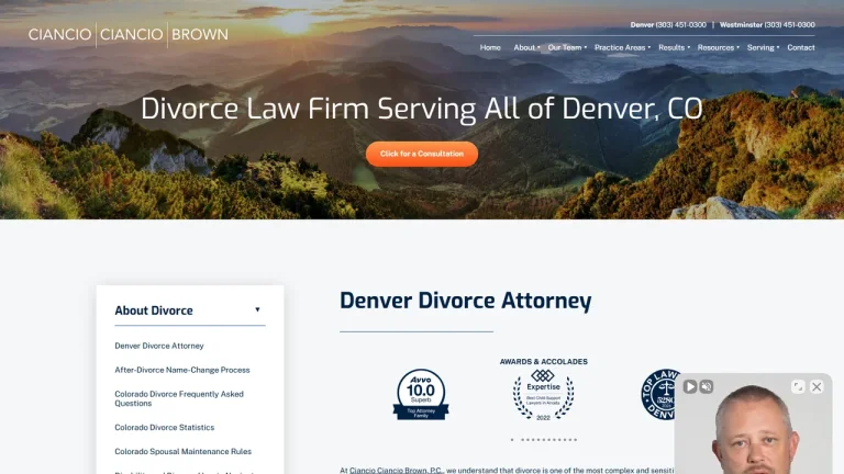 Ciancio Ciancio Brown, P.C. - Denver, CO - Attorney in Denver