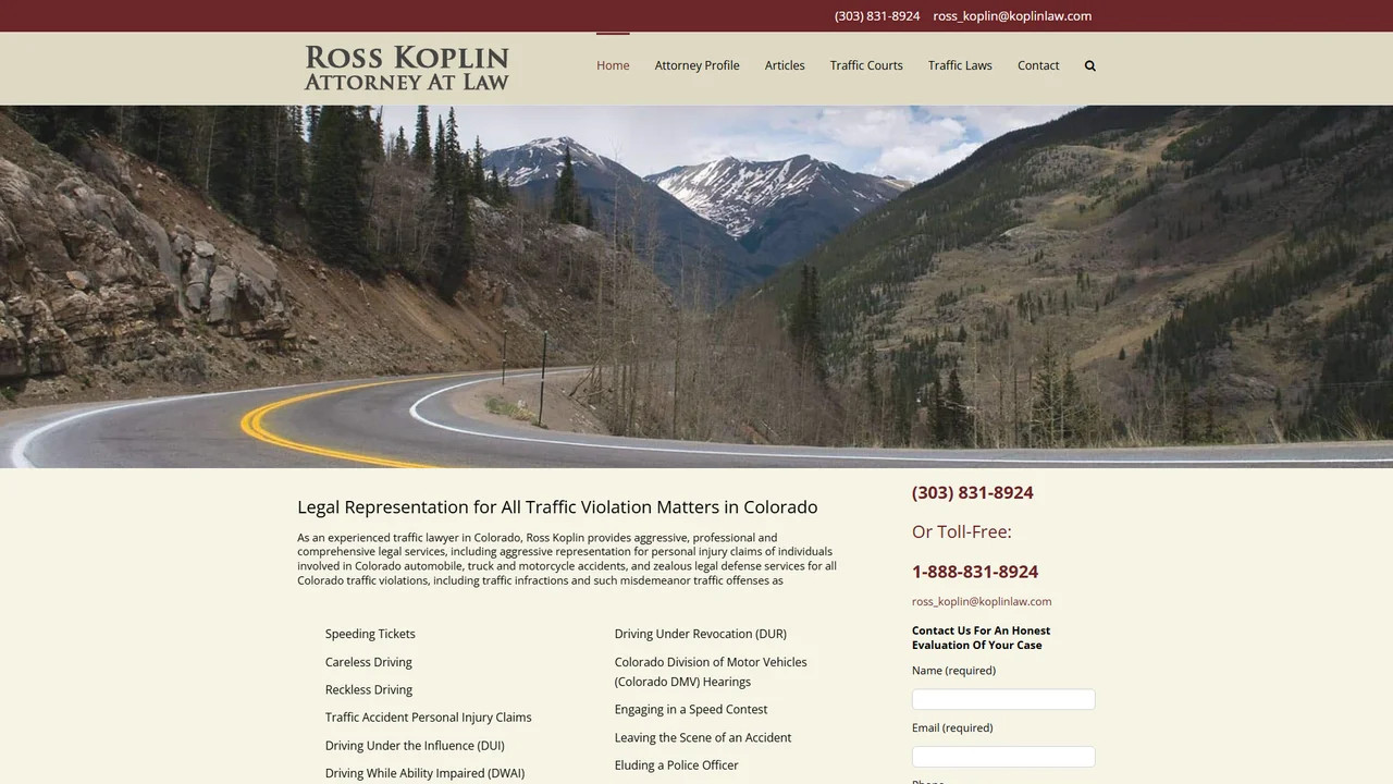 Ross Koplin Attorney At Law - Denver, CO office in Denver, Colorado