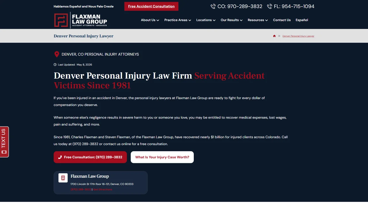 Flaxman Law Group - Denver, CO office in Denver, Colorado