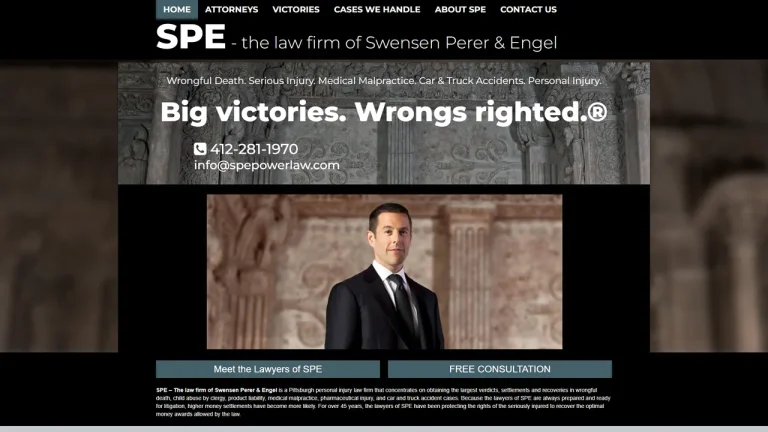 Swensen & Perer, P.C. - Pittsburgh, PA - Attorney in Pittsburgh