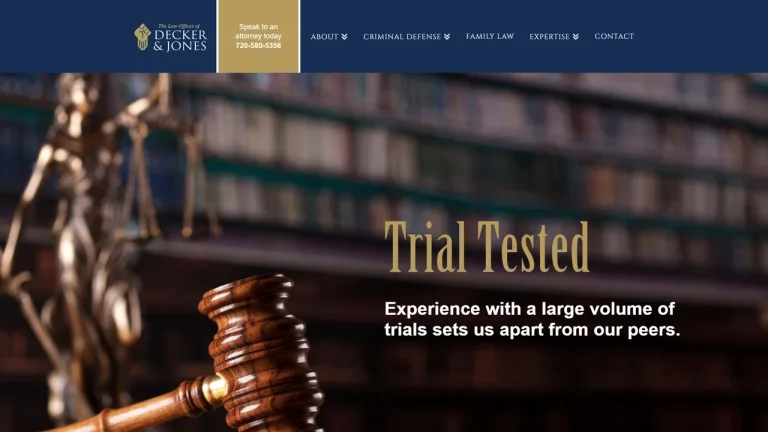 The Law Offices of Decker and Jones - Denver, CO - Attorney in Denver