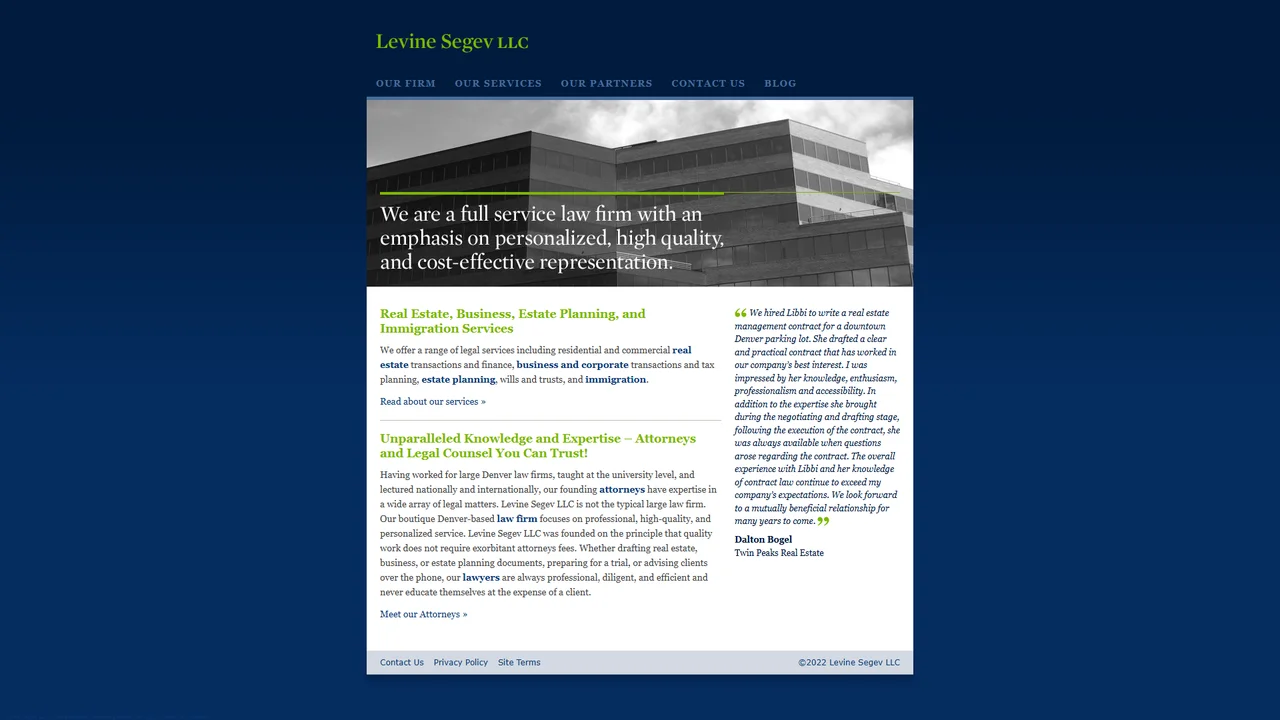 Levine Segev LLC - Denver, CO office in Denver, Colorado
