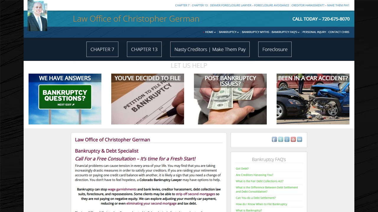 Law Office of Christopher A. German, LLC - Denver, CO office in Denver, Colorado