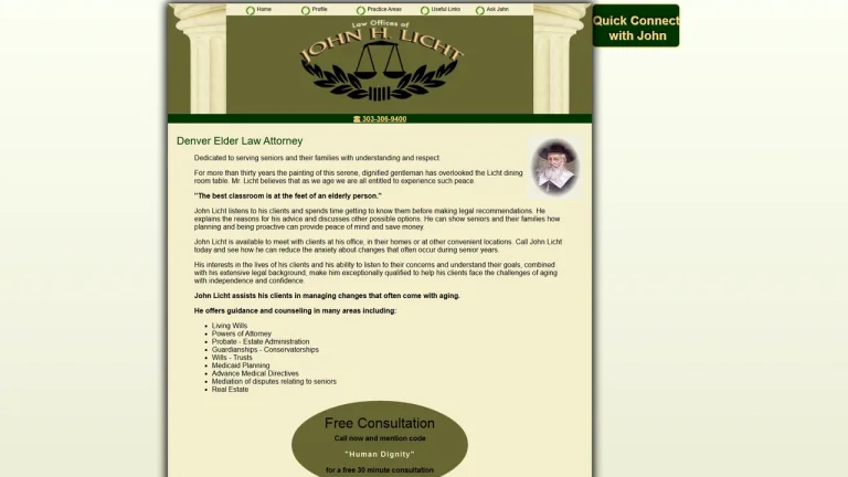 The Law Offices of John H. Licht - Denver, CO - Attorney in Denver