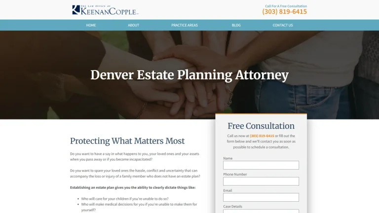 The Law Office of Keenan Copple PC - Denver, CO - Attorney in Denver