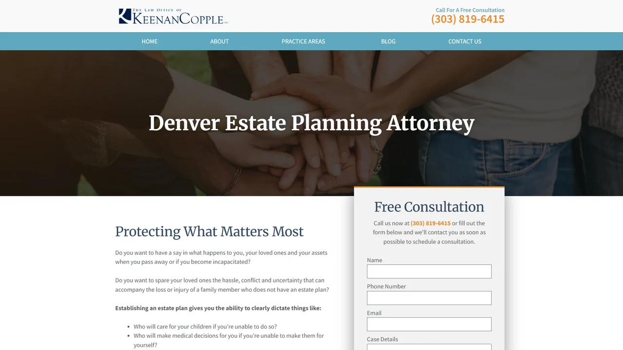 The Law Office of Keenan Copple PC - Denver, CO office in Denver, Colorado