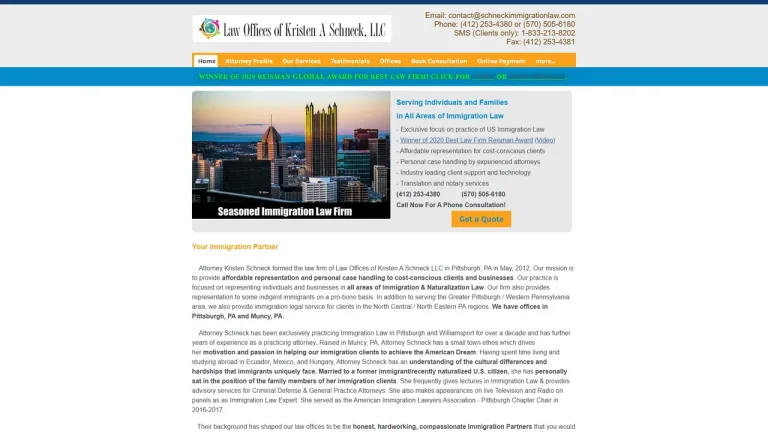 Law Offices of Kristen A Schneck LLC - Pittsburgh, PA - Attorney in Pittsburgh