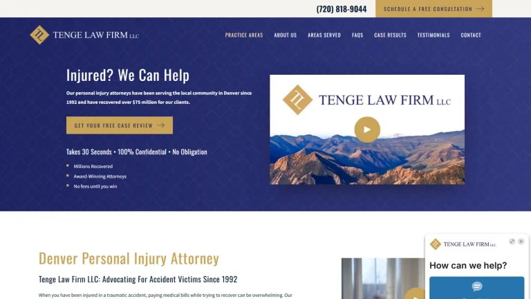 Tenge Law Firm LLC - Denver, CO - Attorney in Denver
