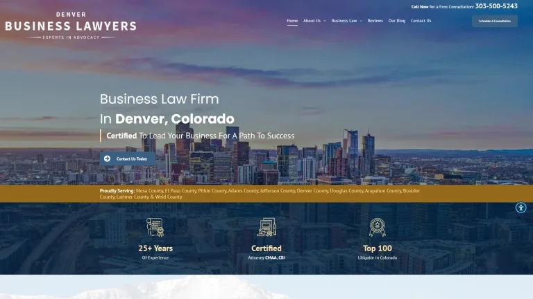 Denver Business Lawyers - Denver, CO - Attorney in Denver