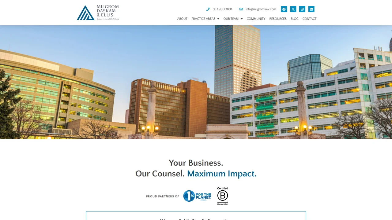 Milgrom Daskam & Ellis - Denver, CO office in Denver, Colorado