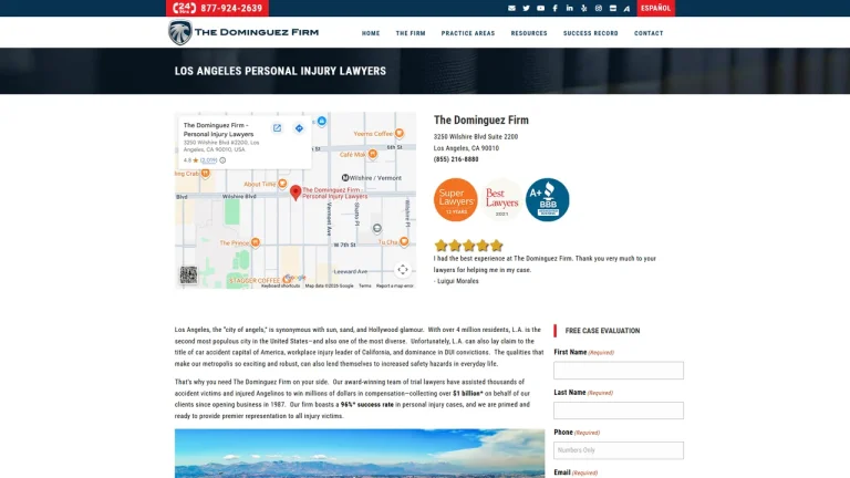 The Dominguez Firm - Los Angeles, CA - Attorney in Los Angeles