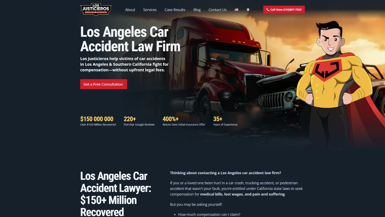 Los Justicieros Accident & Injury Lawyers - Los Angeles, CA office in Los Angeles, California