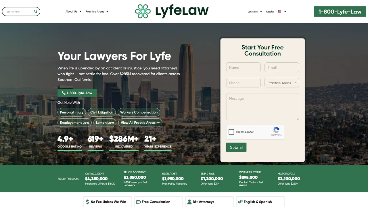 Lyfe Law - Los Angeles, CA office in Los Angeles, California
