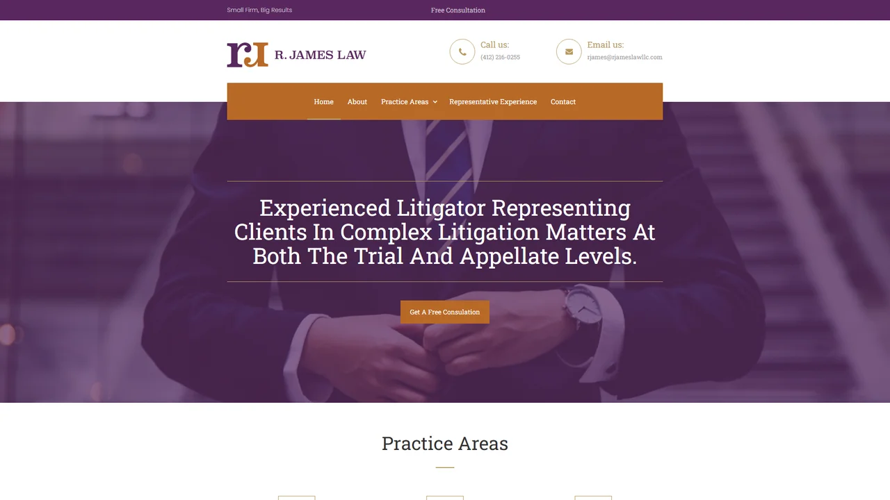 Ryan James - R. James Law LLC - Pittsburgh, PA office in Pittsburgh, Pennsylvania