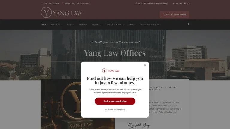 Yang Law Offices - Los Angeles, CA - Attorney in Los Angeles