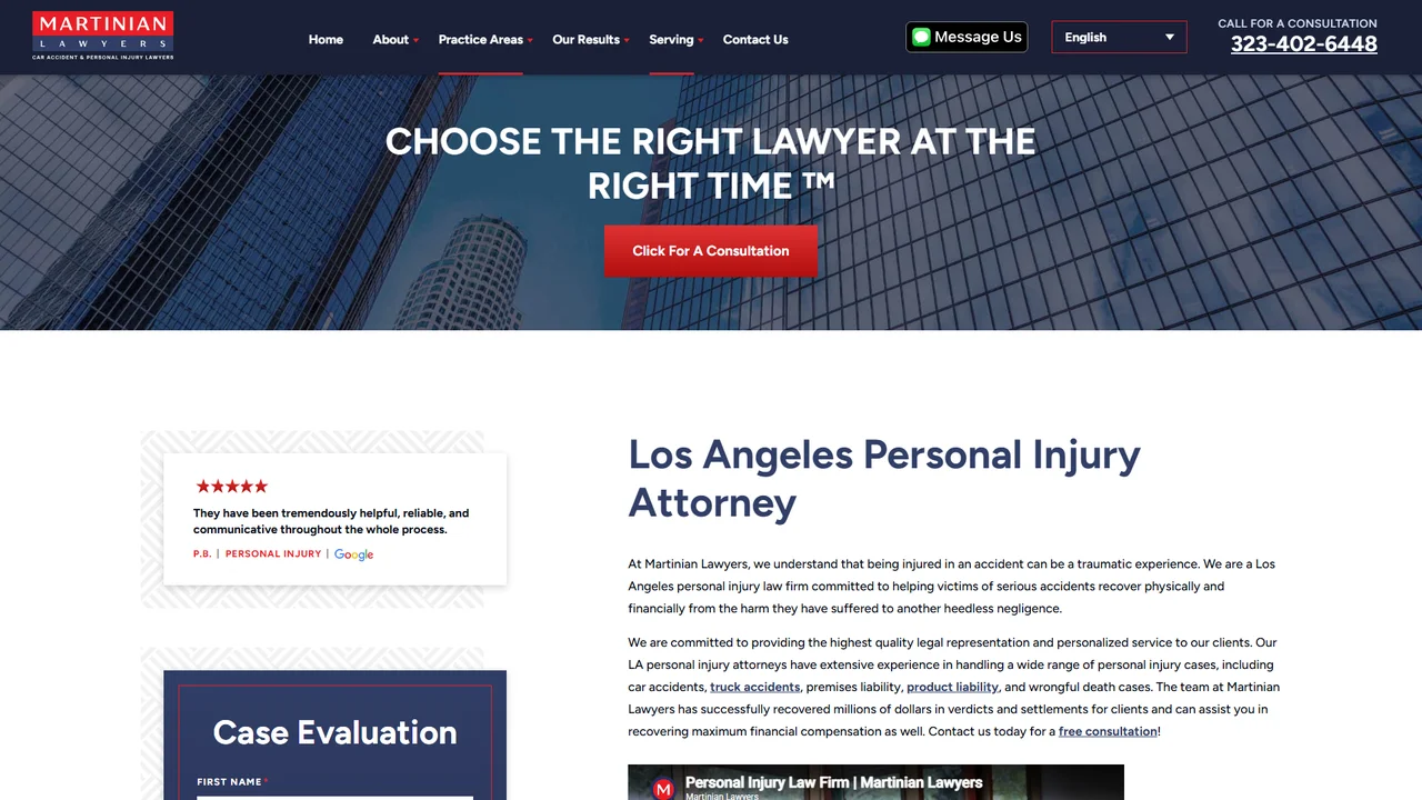 Martinian Lawyers - Los Angeles, CA office in Los Angeles, California