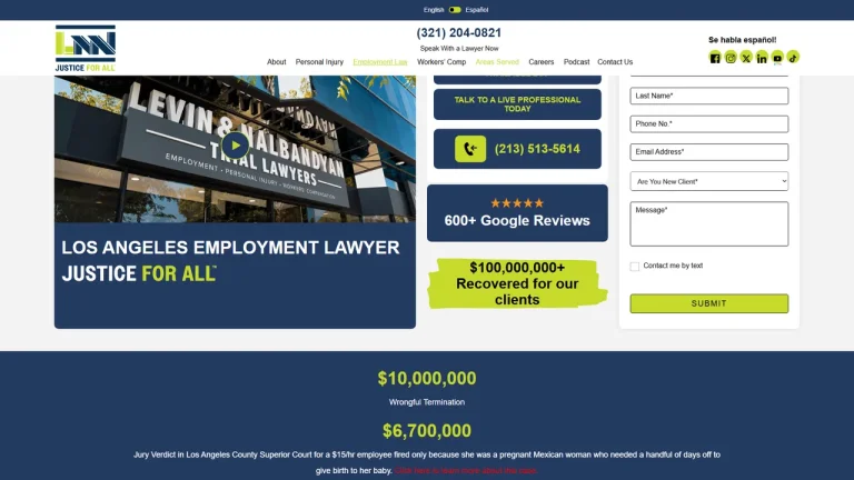 Levin & Nalbandyan LLP - Los Angeles, CA - Attorney in Los Angeles