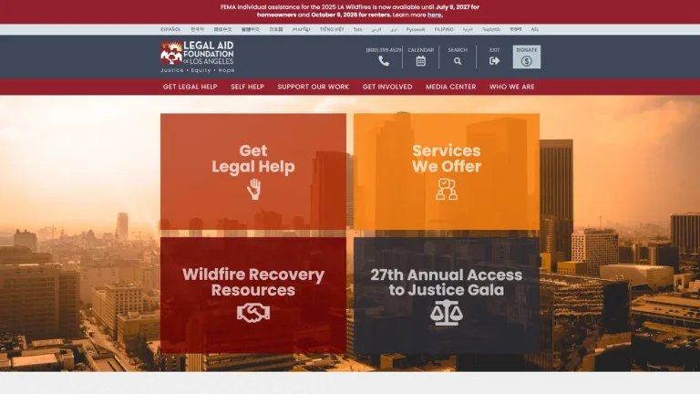 Legal Aid Foundation of Los Angeles - Los Angeles, CA - Attorney in Los Angeles