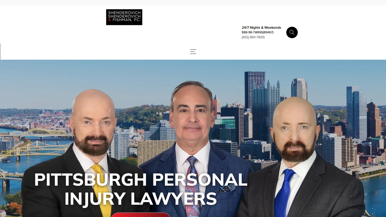 Shenderovich, Shenderovich & Fishman, P.C. - Pittsburgh, PA office in Pittsburgh, Pennsylvania
