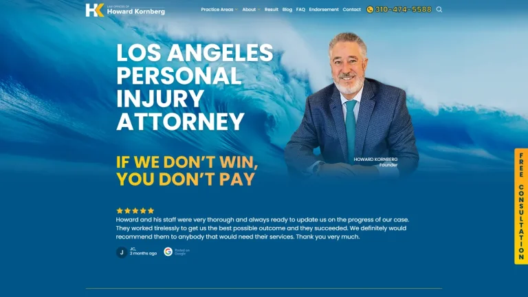 Law Offices of Howard Kornberg - Los Angeles, CA - Attorney in Los Angeles