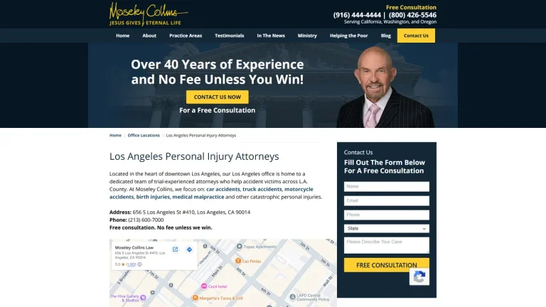 Moseley Collins Law - Los Angeles, CA - Attorney in Los Angeles