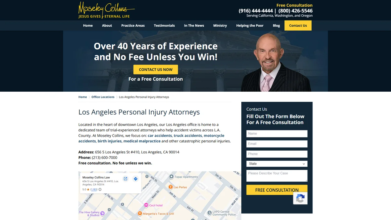 Moseley Collins Law - Los Angeles, CA office in Los Angeles, California