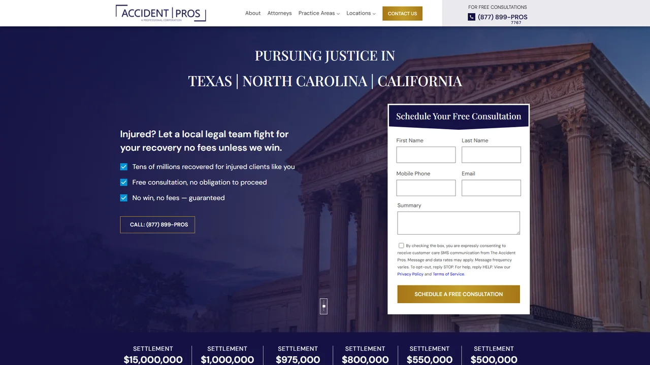 Accident Pros - Los Angeles, CA office in Los Angeles, California