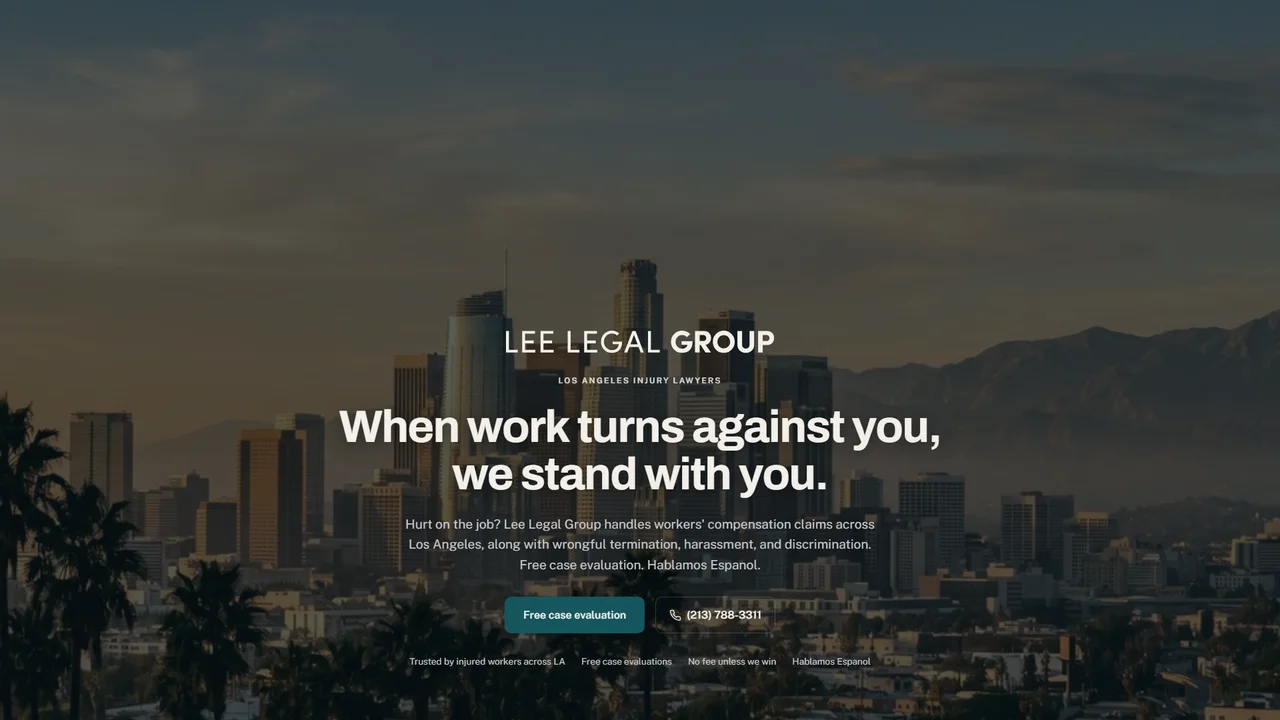 Lee Legal Group - Los Angeles, CA office in Los Angeles, California