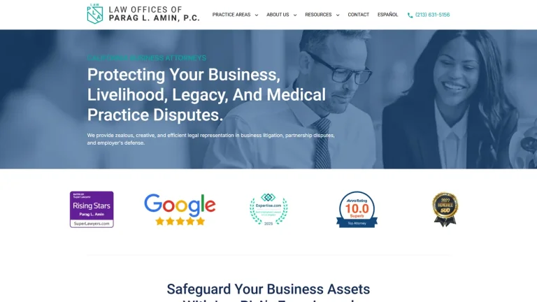 Law Office of Parag L. Amin, P.C. - Los Angeles, CA - Attorney in Los Angeles