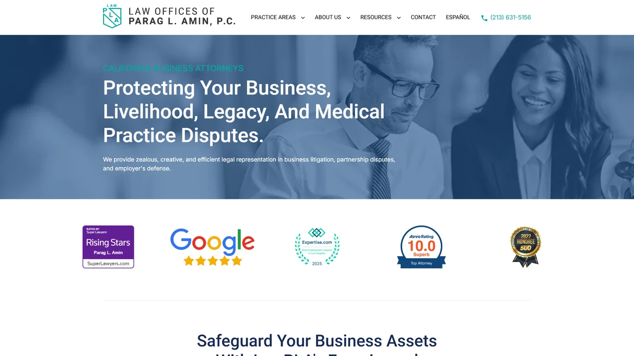 Law Office of Parag L. Amin, P.C. - Los Angeles, CA office in Los Angeles, California
